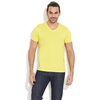 yellow shirt